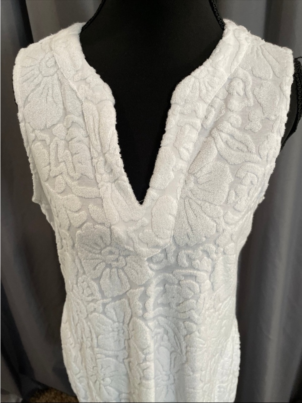 Tommy Bahama textured shift cover-up dress size small - Picture 2 of 4